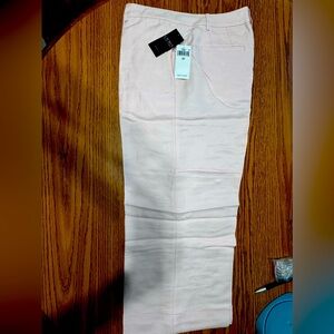 Lauren’s light pink slacks brand new with tags